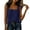 Navy, variant on Womens Plus Size Tank Tops Summer Solid Camisole Sleeveless Blouse for Casual Fashion Layering Womens Camisole Navy,S