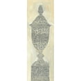 thumbnail image 2 of Tillmon, Avery 11x24 White Modern Wood Framed Museum Art Print Titled - Scripted Urn II, 2 of 4