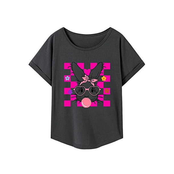 Camiseta básica para mujer, camiseta con cuello redondo, para deportes, trabajo, caminar XL