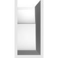 thumbnail image 4 of Ekena Millwork 5"W X 10"H X 36"L Standard Crestline Architectural Grade PVC Rafter Tail, 4 of 4