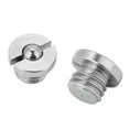 thumbnail image 4 of Sink Plunger, 5pcs Screw Threaded Stainless Steel Flanged Ball Spring Plungers Set, 4 of 7