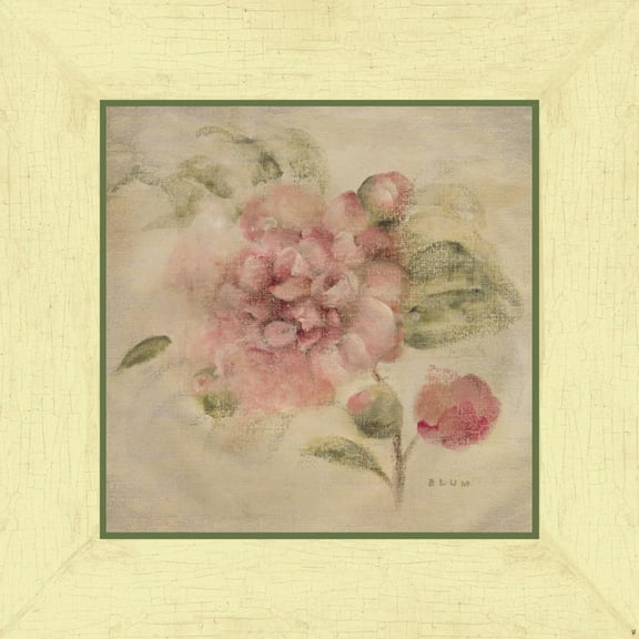 Art.com Dusty Pink Rose Art Print by Cheri Blum, 16" x 16"