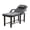 Black-With Armrest, variant on Thanaddo Heavy-Duty Adjustable Memory Foam PU Leather Massage Table w/ Removable Headrest, 73" x 27.5", Pink
