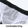 thumbnail image 3 of Bañador para hombre, bañador de secado rápido con forro de malla, 3 of 5
