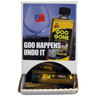 Goo Gone Original - 2 Ounce - Surface Safe Adhesive Remover Safely Removes  Stickers Labels Decals Residue Tape Chewing Gum Grease Tar