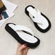 thumbnail image 4 of Flip Flip Flip Mujeres Plataforma cómodas Sandalias Holiday Zapatos al aire libre (39) Blanco, 4 of 9