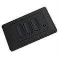 thumbnail image 3 of Interruptor de Luz Inteligente Tuya con WiFi/Zigbee, Pulsador Sin Neutro, de Pared, 3 Unidades, para EE. UU., 3 of 5