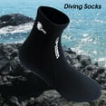 thumbnail image 4 of shenmeida 1 Pair Water Socks Beach Sand Volleyball Socks Wetsuit Fin Booties Aqua Shoes Dive Sock for Snorkeling Swimming Scuba Diving, 4 of 7