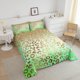 thumbnail image 3 of Juego de Cama de Leopardo Juego de Cama de Purpurina Estampado Animal Salvaje, 3 of 6