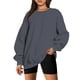 thumbnail image 1 of Puntoco moda mujer manga larga cuello redondo sudadera suelta blusa sólida tops Puntoco Puntoco-4450, 1 of 6
