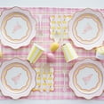 thumbnail image 2 of Bonjour Fête Easter Chick Small Paper Dessert Plates, Disposable Party Supplies, 8 Count, 8 Inch, Easter, Spring, 2 of 11