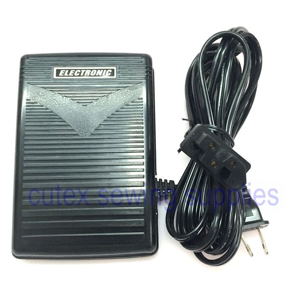 Foot Control Pedal With Cord 11850E For Babylock Singer White Sewing