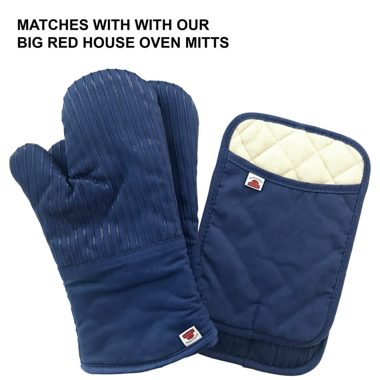 Big Red House Heat-Resistant Mini Oven Mitts with Non-Slip Silicone Grip,  2pk, Royal Blue - ShopStyle Pot Holders