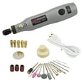 thumbnail image 1 of 10W Hobby Craft Mini Drill Grinder Rotary Tool Set Modeling Polishing Drilling - Grey, 1 of 7
