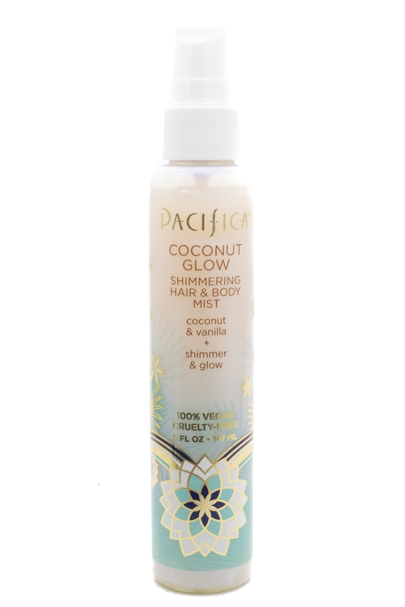 Pacifica COCONUT GLOW Shimmering Hair & Body Mist 5 fl oz