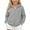Grey, variant on newwalpole Girls Boys Athletic Zip Up Hoodie Sweatshirt Brushed Fleece Hooded Zipper Sweatshirt School Outerwear Coat for Kids(Grey,13-14 Years)