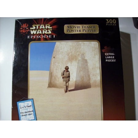 Star Wars Episode 1 Movie Teaser Poster Puzzle (300 Pieces_ | Walmart