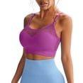thumbnail image 2 of Women's Breathable Mesh Sports Bra with Comfortable Support and Adjustable Straps, 2 of 8