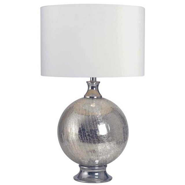 Kenroy Home 33143CH 17 x 28.5 in. Caroline Table Lamp - Chrome