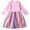 Pink, variant on Wancir Toddler Girl Tulle Dress Winter Ruffle Long Sleeve Baby Girl Fashion Casual Tutu Dresses 1-6Y