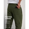 thumbnail image 4 of 2 Pack Mens Fleece Jogger Pants, 4 of 5