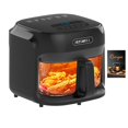 thumbnail image 1 of Freidora de aire BOSWELL de 7.5 qt con recipiente de vidrio y control de temperatura, 1 of 6
