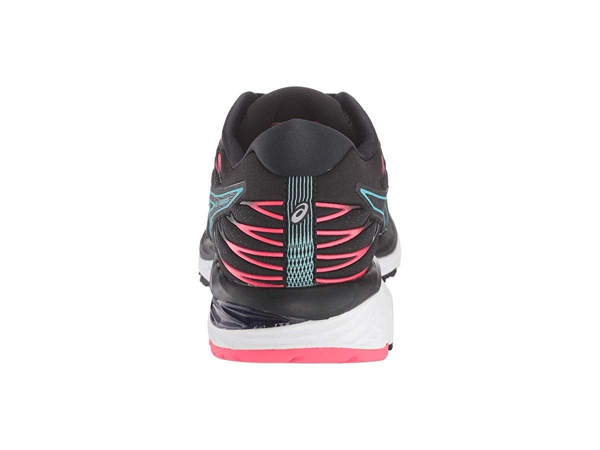 asics cumulus 21 black laser pink
