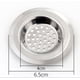 thumbnail image 3 of Xihbxyly Oferta Del Día Liquidación Desagües de Piso de Acero Inoxidable Fregadero de Cocina Anti-Obstructivo Fugas de Agua Desagües de Piso Filtro de Piscina, 3 of 4
