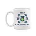 thumbnail image 2 of Only Wod Can Judge Me Mug Unisex's -Image by Shutterstock, 2 of 4