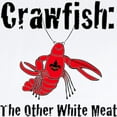 thumbnail image 2 of CafePress - Crawfish, The Other White Meat Infant Bodysuit - Baby Light Bodysuit, Size Newborn - 24 Months, 2 of 4