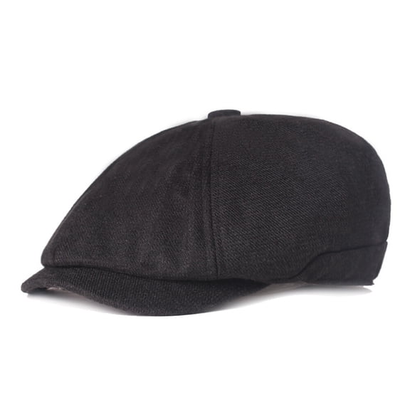 Men Newsboy Peaked Gatsby Ivy Cap Beret Driving Octagonal Baker Painter Flat Hat