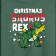thumbnail image 3 of Toy Story - Christmas Saurus Rex - Women's Lightweight French Terry Long Sleeve Shirt, 3 of 5