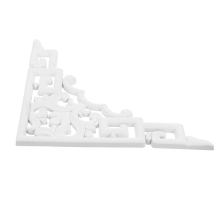 Supvox Peel and Stick Ceiling Frame Wall Trim White Faux Plaster Easy Installation