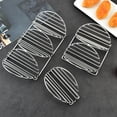 thumbnail image 3 of 1Pcs Stainless Steel Toast Rack Slice Bread Holder Countertop Sandwich Stand Toast Display Stand for Restaurant Kitchen Books Recipes And Tools by WEIWEIGG, 3 of 5
