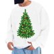 thumbnail image 1 of Sudadera sin capucha para hombre, cuello redondo, deportiva, con estampado de árbol de Navidad, sudadera con capucha, jersey de manga larga, blusa de poliéster para hombre, 1 of 4