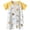 Yellow, variant on Splozh Preemie Clothes Boys 3 6 12 18 24 Months Summer Cute Unisex Short Sleeve Outfit, All Season Infant Daily Wear,Orange,6-12 Months
