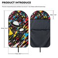 thumbnail image 7 of Uourmeti 1 Pack Car Seat Towel Cover with Ufo Abstract, Moisture Wicking Seat Protector, Compatible with Suv Truck Auto Interior, 7 of 7