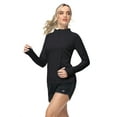 thumbnail image 5 of QPNGRP Women's Long Sleeve Shirts UPF 50+ Sun Protection SPF Quick Dry Lightweight T-Shirt Swim Hiking Runing Fishing Tops Black S, 5 of 7
