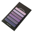 thumbnail image 1 of koolsoo Book Flags Tabs DIY Stationery Supplies Planner Stickers Portable Index Tabs for Violet, 1 of 9