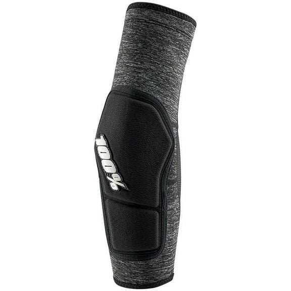 100 Percent 90140-303-10 Ridecamp Elbow Guards, Gray & Black - Small