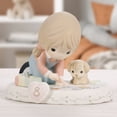 thumbnail image 5 of Precious Moments Growing In Grace, Age 8, Brunette Girl Figurine, 1 Each, 5 of 5