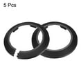 thumbnail image 3 of Flange Water Pipe Cover Black Pipe Cover 90mm PP Plastic Water Escutcheon Ring for  Wall Pipe Tube Decoration 5Pcs, 3 of 6
