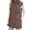 Coffee, variant on Women's Diamond Quilted Puffer Vest Long Sleeve Hooded Button Down Coat With Pockets Outdoor Winter Wear XXL Size Beige