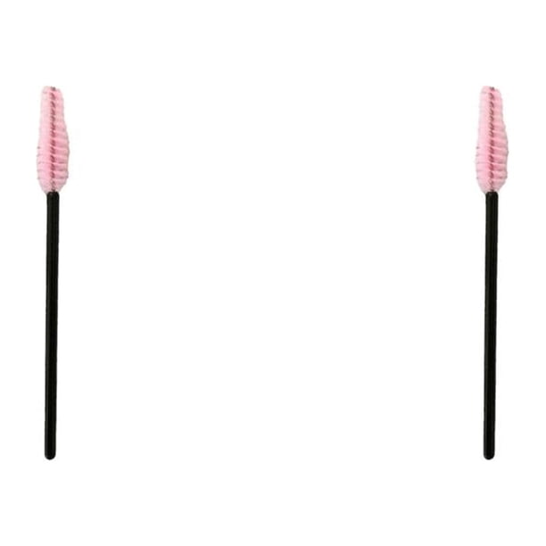 Vogacara Aplicador de rímel desechable de 50 Uds., mano de obra, herramientas de belleza, accesorios cosméticos para extensiones, varilla Pincel varilla negra rosa 2piezas Vogacara CBP344034
