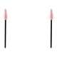 thumbnail image 1 of Vogacara Aplicador de rímel desechable de 50 Uds., mano de obra, herramientas de belleza, accesorios cosméticos para extensiones, varilla Pincel varilla negra rosa 2piezas Vogacara  CBP344034, 1 of 5