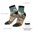 thumbnail image 6 of Fuzoiu Roman Chariot Horse Race Print Adult Socks, Crew Moisture-wicking Socks, Unisex Cushion Crew Socks,Casual Sports Ankle Socks, 6 of 7