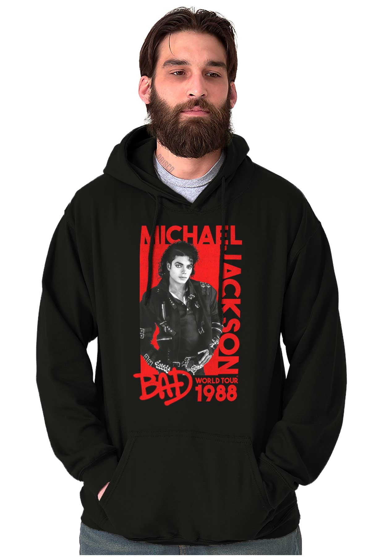 Michael Jackson 1988 Japan Tour スウェット Michael Jackson Bad World Tour 1988 Graphic Pullover Hoodie Brisco