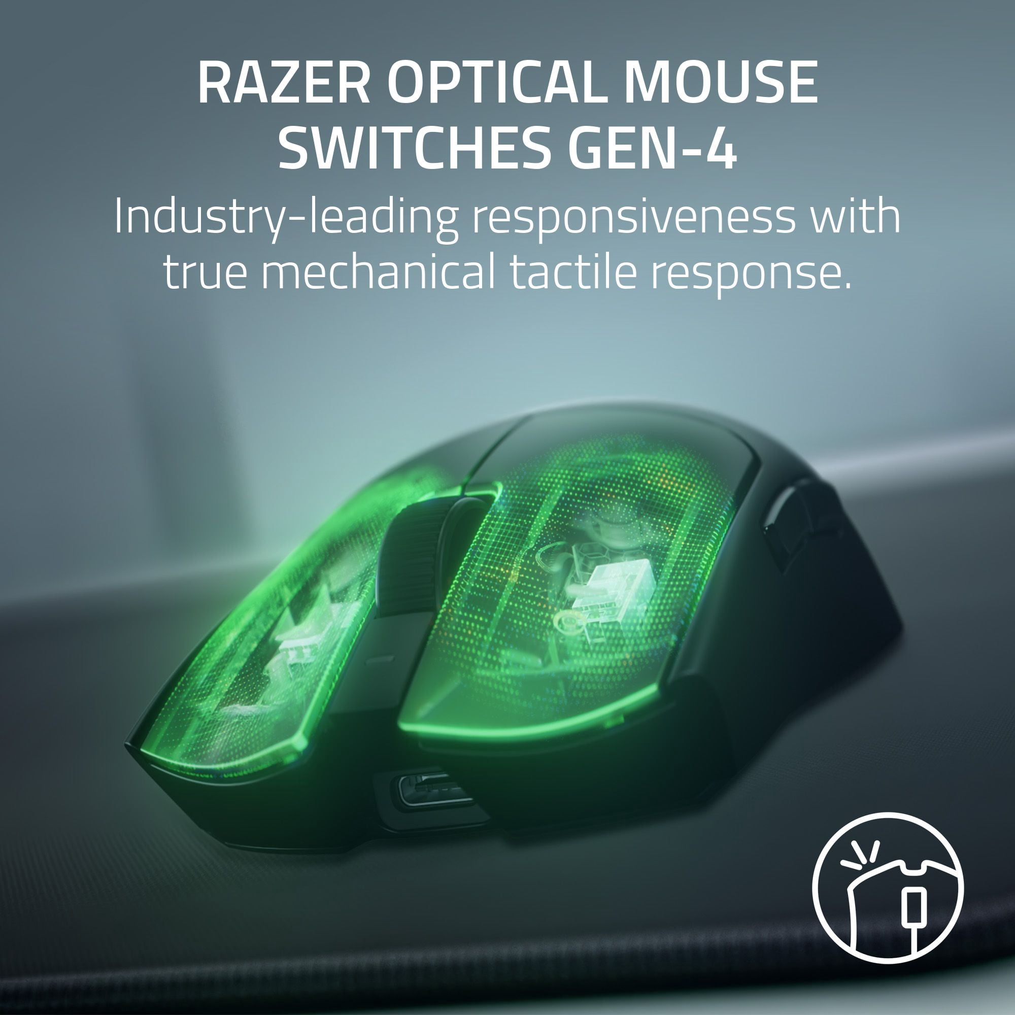 Razer Viper V4 Pro Wireless Gaming Mouse – 49g Ultra Lightweight, 50K DPI Optical Sensor, 8K Polling Rate, USB-C Charging – Black