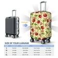 thumbnail image 6 of Haiem Cherries and Ladybirds Luggage Cover Printed Suitcase Covers for Luggage Elastic Washable Suitcase Protector Fits 18-32 Inch Luggage-Large, 6 of 9