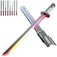 thumbnail image 1 of Sparkblade Épée avec Étincelles, Épée de Collection Inspirée d'Anime avec Luminescence Multicolore, Épée Lumineuse pour Cosplay et Jeu de Rôle, Cadeau pour Coseurs et Collectionneurs, 1 of 8